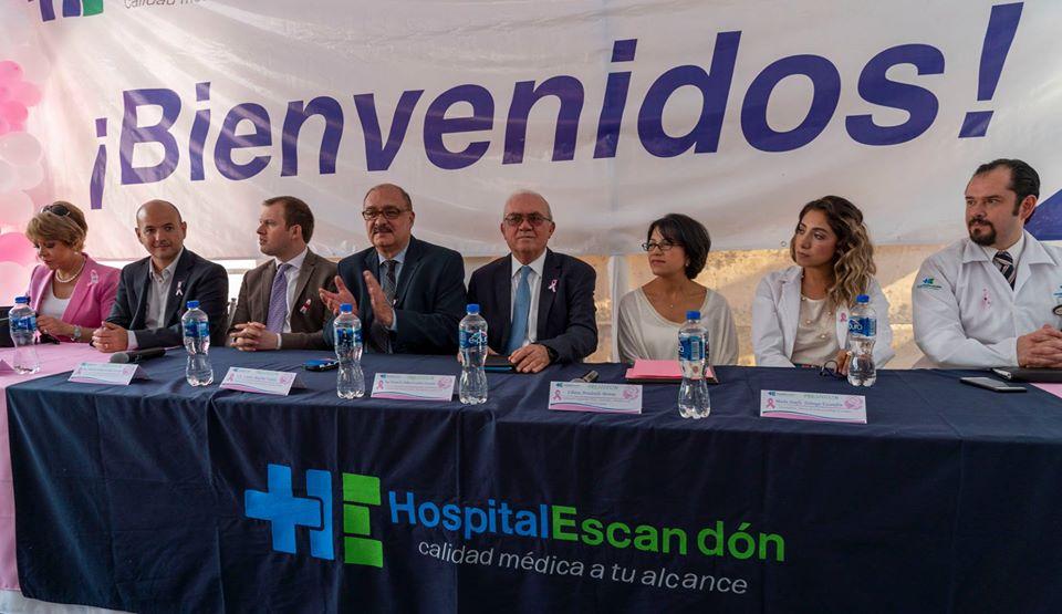 Tuvimos la oportunidad de asistir y formar parte del evento realizado por el Hospital Escandón, Conferencia Magistral: Cáncer de Mama.