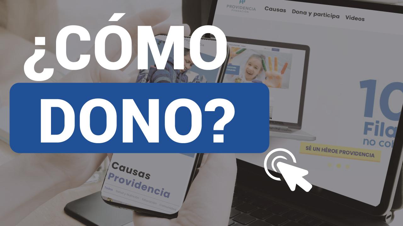 ¿Cómo donar?